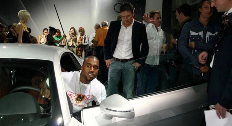 The car collection of Kanye West is appropriately bizarre