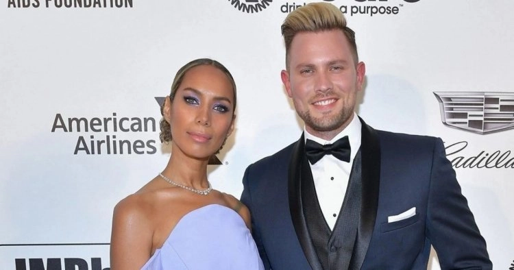 Dennis Jauch and Leona Lewis have their first child